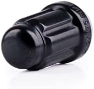 מוצרי קו עליון ג7002ב-4 פ / אנודייז שחור אגוזי נעל שגם נוסעים | 6-סגנון שגם / 7/16 ר. ח. | 1.38 מושב חרוטי גבוה